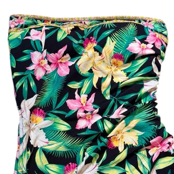 Tommy Bahama Orchid Garden Underwire Bandini Top, 34B Bikinis